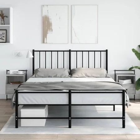 Mesitas de noche de pared 2 unidades gris Sonoma 40x30x61 cm de vidaXL, Mesitas de noche - Ref: Foro24-833440, Precio: 66,86 ...