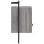 Mesitas de noche de pared 2 unidades gris Sonoma 40x30x61 cm de vidaXL, Mesitas de noche - Ref: Foro24-833440, Precio: 67,40 ...