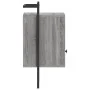 Mesitas de noche de pared 2 unidades gris Sonoma 40x30x61 cm de vidaXL, Mesitas de noche - Ref: Foro24-833440, Precio: 66,86 ...