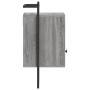 Mesita de noche de pared gris Sonoma 40x30x61 cm de vidaXL, Mesitas de noche - Ref: Foro24-833439, Precio: 46,98 €, Descuento: %