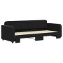 Sofá cama nido terciopelo negro 80x200 cm de vidaXL, Camas y somieres - Ref: Foro24-3196926, Precio: 252,14 €, Descuento: %