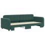Sofá cama nido terciopelo verde oscuro 80x200 cm de vidaXL, Camas y somieres - Ref: Foro24-3196924, Precio: 252,56 €, Descuen...