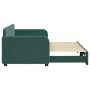 Sofá cama nido terciopelo verde oscuro 80x200 cm de vidaXL, Camas y somieres - Ref: Foro24-3196924, Precio: 252,56 €, Descuen...