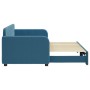 Sofá cama nido terciopelo azul 80x200 cm de vidaXL, Camas y somieres - Ref: Foro24-3196921, Precio: 249,88 €, Descuento: %