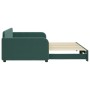 Sofá cama nido terciopelo verde oscuro 100x200 cm de vidaXL, Camas y somieres - Ref: Foro24-3196938, Precio: 262,86 €, Descue...