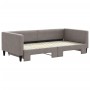 Sofá cama nido tela gris taupe 100x200 cm de vidaXL, Camas y somieres - Ref: Foro24-3196586, Precio: 261,37 €, Descuento: %