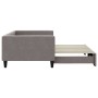 Sofá cama nido tela gris taupe 100x200 cm de vidaXL, Camas y somieres - Ref: Foro24-3196586, Precio: 261,37 €, Descuento: %