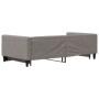 Sofá cama nido tela gris taupe 100x200 cm de vidaXL, Camas y somieres - Ref: Foro24-3196586, Precio: 261,37 €, Descuento: %