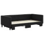 Sofá cama nido tela negro 100x200 cm de vidaXL, Camas y somieres - Ref: Foro24-3196585, Precio: 260,63 €, Descuento: %