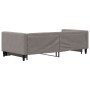 Sofá cama nido tela gris taupe 90x200 cm de vidaXL, Camas y somieres - Ref: Foro24-3196581, Precio: 248,51 €, Descuento: %