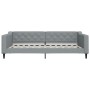 Sofá cama nido tela gris claro 100x200 cm de vidaXL, Camas y somieres - Ref: Foro24-3197431, Precio: 265,58 €, Descuento: %