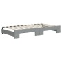 Sofá cama nido tela gris claro 100x200 cm de vidaXL, Camas y somieres - Ref: Foro24-3197431, Precio: 265,58 €, Descuento: %