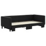 Sofá cama nido tela negro 90x200 cm de vidaXL, Camas y somieres - Ref: Foro24-3196580, Precio: 216,57 €, Descuento: %