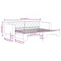 Sofá cama nido tela gris taupe 80x200 cm de vidaXL, Camas y somieres - Ref: Foro24-3197424, Precio: 248,34 €, Descuento: %
