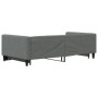 Sofá cama nido tela gris oscuro 100x200 cm de vidaXL, Camas y somieres - Ref: Foro24-3196584, Precio: 217,74 €, Descuento: %