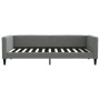 Sofá cama nido tela gris oscuro 100x200 cm de vidaXL, Camas y somieres - Ref: Foro24-3196584, Precio: 217,74 €, Descuento: %