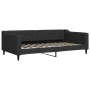 Sofá cama nido tela negro 100x200 cm de vidaXL, Camas y somieres - Ref: Foro24-3197433, Precio: 262,98 €, Descuento: %
