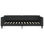 Sofá cama nido tela negro 100x200 cm de vidaXL, Camas y somieres - Ref: Foro24-3197433, Precio: 262,98 €, Descuento: %