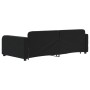Sofá cama nido terciopelo negro 100x200 cm de vidaXL, Camas y somieres - Ref: Foro24-3196940, Precio: 275,78 €, Descuento: %