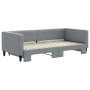 Sofá cama nido tela gris claro 90x190 cm de vidaXL, Camas y somieres - Ref: Foro24-3196588, Precio: 272,55 €, Descuento: %