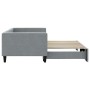 Sofá cama nido tela gris claro 90x190 cm de vidaXL, Camas y somieres - Ref: Foro24-3196588, Precio: 272,55 €, Descuento: %