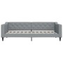 Sofá cama nido tela gris claro 90x200 cm de vidaXL, Camas y somieres - Ref: Foro24-3197426, Precio: 249,94 €, Descuento: %
