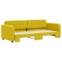Sofá cama nido terciopelo amarillo 80x200 cm de vidaXL, Camas y somieres - Ref: Foro24-3196927, Precio: 242,10 €, Descuento: %