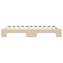 Sofá cama nido tela crema 80x200 cm de vidaXL, Camas y somieres - Ref: Foro24-3197425, Precio: 249,96 €, Descuento: %