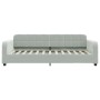 Sofá cama nido terciopelo gris claro 80x200 cm de vidaXL, Camas y somieres - Ref: Foro24-3196922, Precio: 271,35 €, Descuento: %