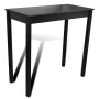 Mesa de bar con 2 sillas de barra negras de vidaXL, muebles para cocinas y comedores - Ref: Foro24-160727, Precio: 329,51 €, ...
