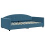 Sofá cama nido con colchón terciopelo azul 100x200 cm de vidaXL, Camas y somieres - Ref: Foro24-3197331, Precio: 422,16 €, De...