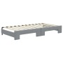 Sofá cama nido con colchón tela gris claro 100x200 cm de vidaXL, Camas y somieres - Ref: Foro24-3196601, Precio: 389,54 €, De...