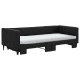 Sofá cama nido con colchón tela negro 90x190 cm de vidaXL, Camas y somieres - Ref: Foro24-3196608, Precio: 430,61 €, Descuent...