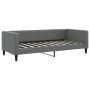 Sofá cama nido con colchón tela gris oscuro 90x190 cm de vidaXL, Camas y somieres - Ref: Foro24-3196607, Precio: 434,80 €, De...