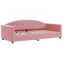 Sofá cama nido con colchón terciopelo rosa 90x200 cm de vidaXL, Camas y somieres - Ref: Foro24-3197328, Precio: 441,50 €, Des...