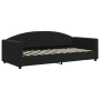 Sofá cama nido con colchón terciopelo negro 90x200 cm de vidaXL, Camas y somieres - Ref: Foro24-3197329, Precio: 428,19 €, De...