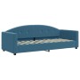 Sofá cama nido con colchón terciopelo azul 80x200 cm de vidaXL, Camas y somieres - Ref: Foro24-3197317, Precio: 437,00 €, Des...