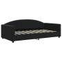Sofá cama nido con colchón terciopelo negro 90x190 cm de vidaXL, Camas y somieres - Ref: Foro24-3197340, Precio: 412,57 €, De...