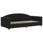 Sofá cama nido con colchón terciopelo negro 100x200 cm de vidaXL, Camas y somieres - Ref: Foro24-3197336, Precio: 444,17 €, D...