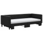 Sofá cama nido con colchón tela negro 90x200 cm de vidaXL, Camas y somieres - Ref: Foro24-3196598, Precio: 398,66 €, Descuent...