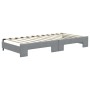 Sofá cama nido con colchón tela gris claro 90x200 cm de vidaXL, Camas y somieres - Ref: Foro24-3196596, Precio: 419,65 €, Des...