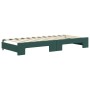 Sofá cama nido con colchón terciopelo verde oscuro 90x200 cm de vidaXL, Camas y somieres - Ref: Foro24-3197327, Precio: 440,9...