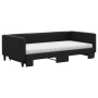 Sofá cama nido con colchón tela negro 100x200 cm de vidaXL, Camas y somieres - Ref: Foro24-3196603, Precio: 433,60 €, Descuen...