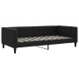 Sofá cama nido con colchón tela negro 100x200 cm de vidaXL, Camas y somieres - Ref: Foro24-3196603, Precio: 433,60 €, Descuen...