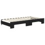 Sofá cama nido con colchón tela negro 100x200 cm de vidaXL, Camas y somieres - Ref: Foro24-3196603, Precio: 433,60 €, Descuen...