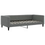 Sofá cama nido con colchón tela gris oscuro 100x200 cm de vidaXL, Camas y somieres - Ref: Foro24-3196602, Precio: 388,86 €, D...