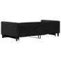 Trundle sofa bed with drawers black fabric 100x200 cm by vidaXL, Beds and slatted bases - Ref: Foro24-3196621, Price: 296,20 ...