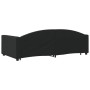 Sofá cama nido con cajones tela negro 100x200 cm de vidaXL, Camas y somieres - Ref: Foro24-3197231, Precio: 305,36 €, Descuen...