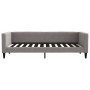 Sofá cama nido con cajones tela gris taupe 100x200 cm de vidaXL, Camas y somieres - Ref: Foro24-3196622, Precio: 300,64 €, De...