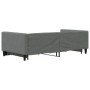 Sofá cama nido con cajones tela gris oscuro 100x200 cm de vidaXL, Camas y somieres - Ref: Foro24-3196620, Precio: 259,56 €, D...